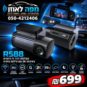 מצלמת דרך 24/7 דו כיוונית samsonix r588
